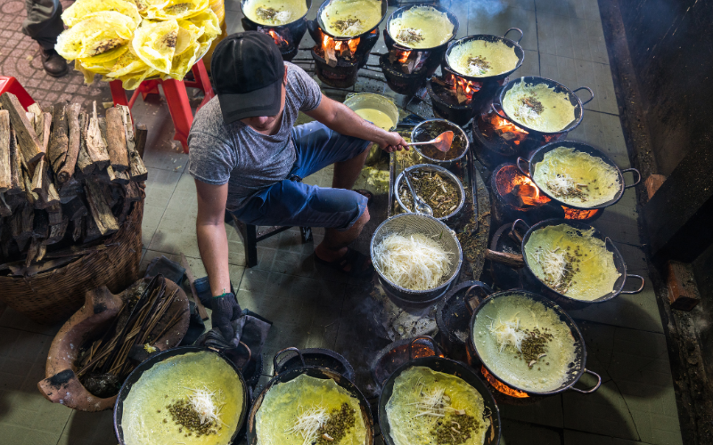 Quán bánh xèo, bánh khọt Cô Thủy