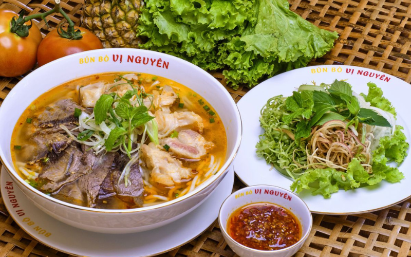 Quán bún bò Vị Nguyên đậm vị